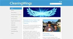 Desktop Screenshot of cleaningwings.com